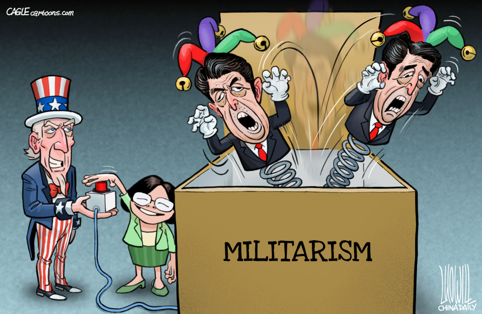 Militaristic clown