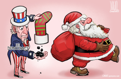 THE EXCLUSIVE GIFT OF US DEMOCRACY by Luojie