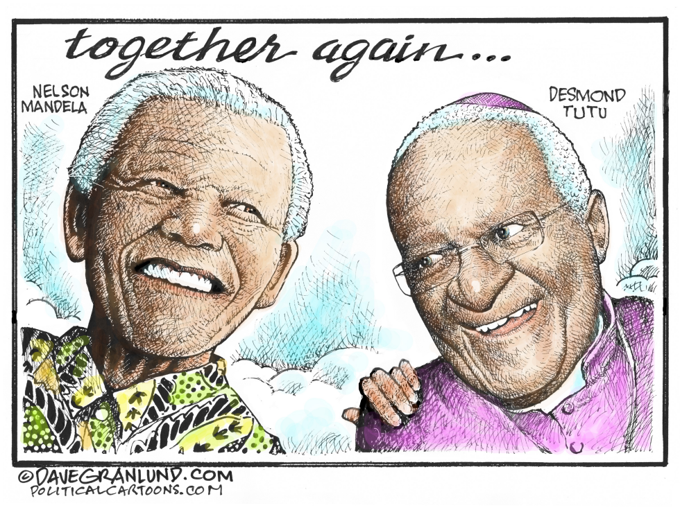 Tutu and Mandela together Tribute