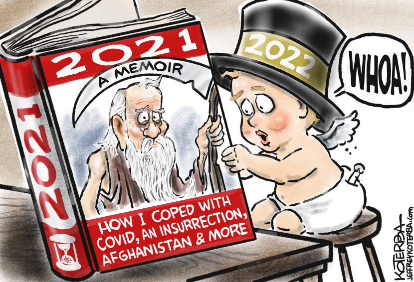 Baby New Year Reads about 2021