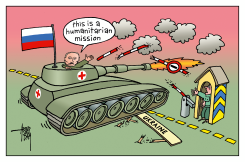 PUTIN ATTACKS UKRAINE by Arend van Dam