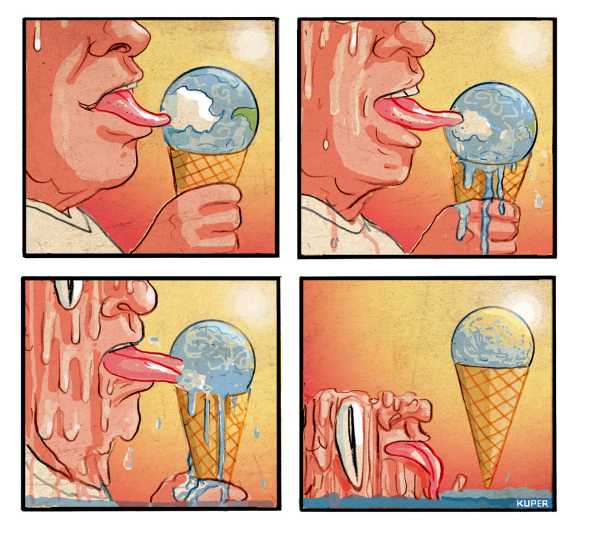 Antarctic Melting Ice Cream