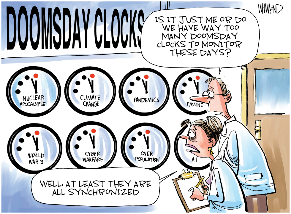 Too many Doomsday Clocks