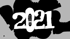 THE YEAR 2021  by Emad Hajjaj