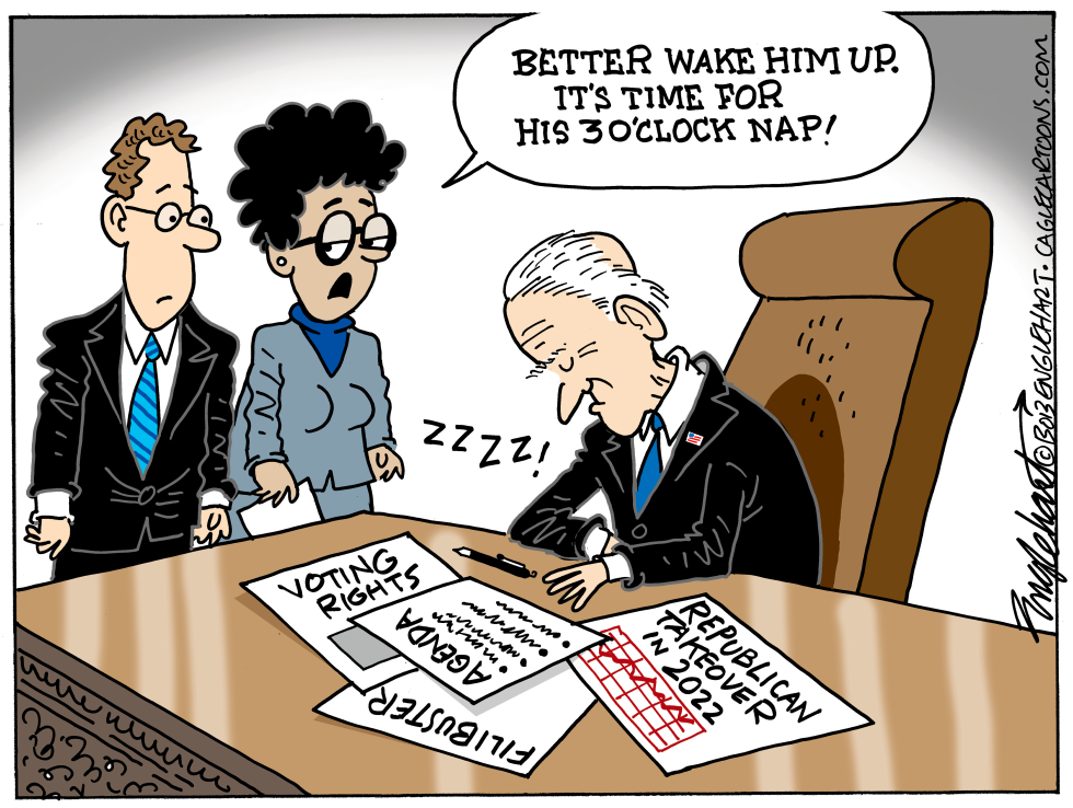 Biden Napping