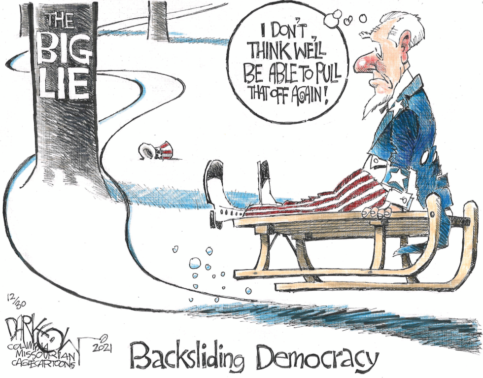 Backsliding democracy
