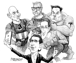 SELFIE FROM SILICON VALLEY by Petar Pismestrovic