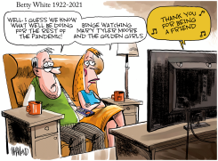 RIP BETTY WHITE 1922-2021 by Dave Whamond