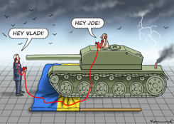 JOE AND VLAD by Marian Kamensky