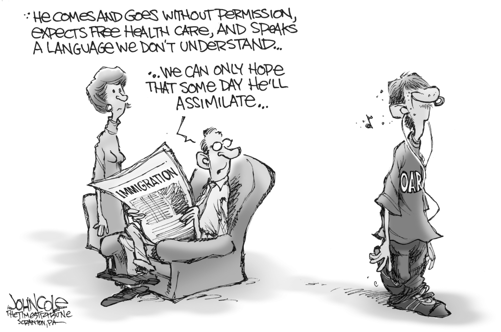 Hoping for assimilation