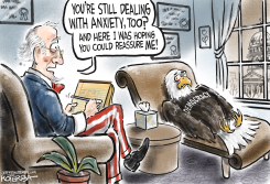 DEMOCRACY AND THE THERAPIST by Jeff Koterba