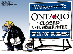 ONTARIO CLOSED by Steve Nease
