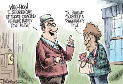 AT-HOME TESTS by Joe Heller