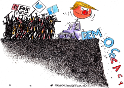 DEATH OF DEMOCRACY by Randall Enos