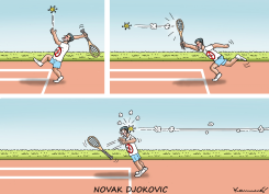 NOVAK DJOKOVIC by Marian Kamensky