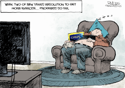 NEW YEARS RESOLUTION PROGRESS  by Rivers