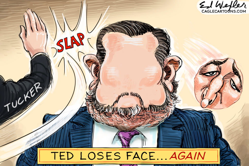 Cruz Loses Face Again