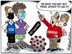 THE KEY TO A HEALTHY USA by Bob Englehart