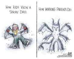 SNOW DAY by Adam Zyglis