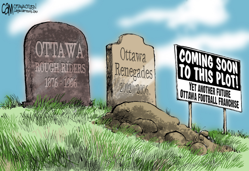 CANADA Football Graveyard COLOR