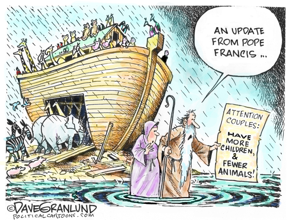 Pope urges more kids