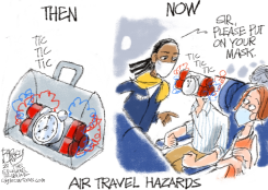 AIR TRAVEL by Pat Bagley