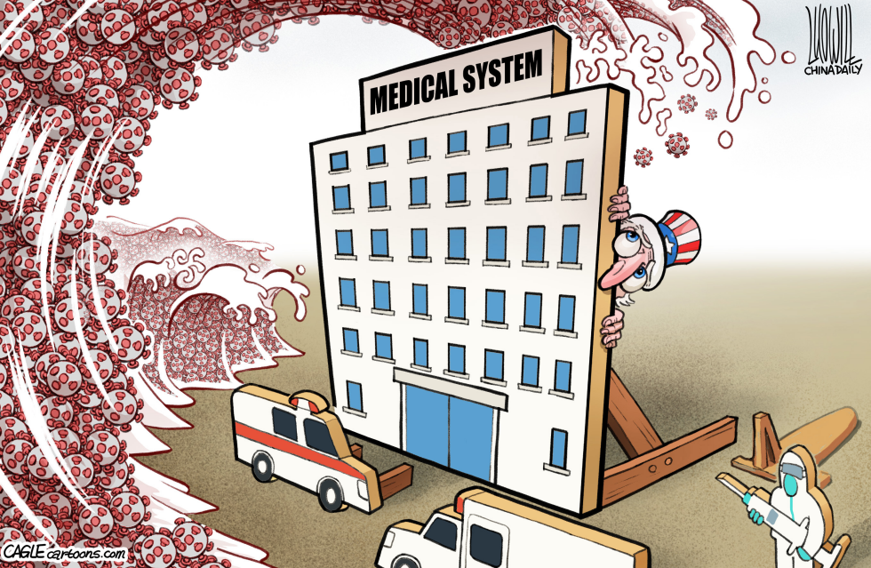 US medical system under siege