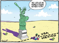 SIENDO REALES SOBRE LA INMIGRACION / by Bob Englehart