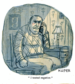TESTING NEGATIVE by Peter Kuper