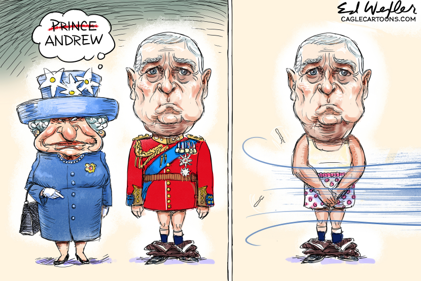 Prince Andrew Pants Down