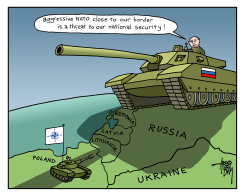 NATO AGAINST PUTIN by Arend van Dam