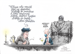 BEN FRANKLIN QUOTE  by Dick Wright