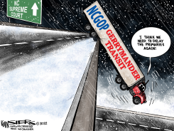 LOCAL NC GERRYMANDER DELAY by Kevin Siers