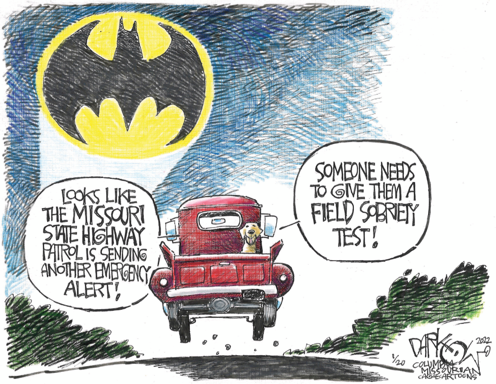 MISSOURI - Holy Emergency Alert, Batman