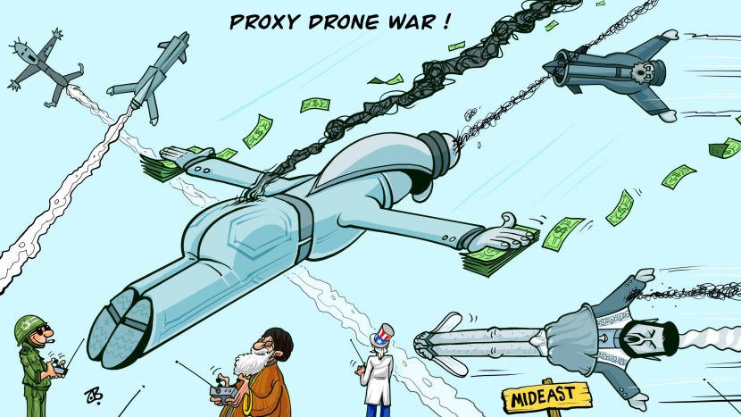 Proxy drone war !