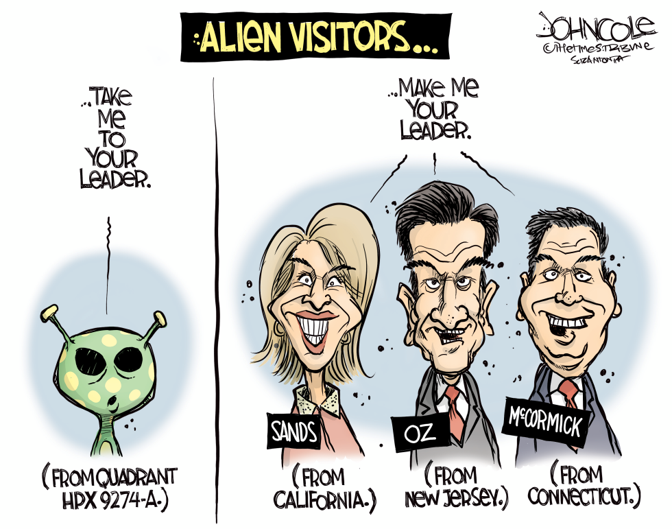 LOCAL PA - Alien visitors