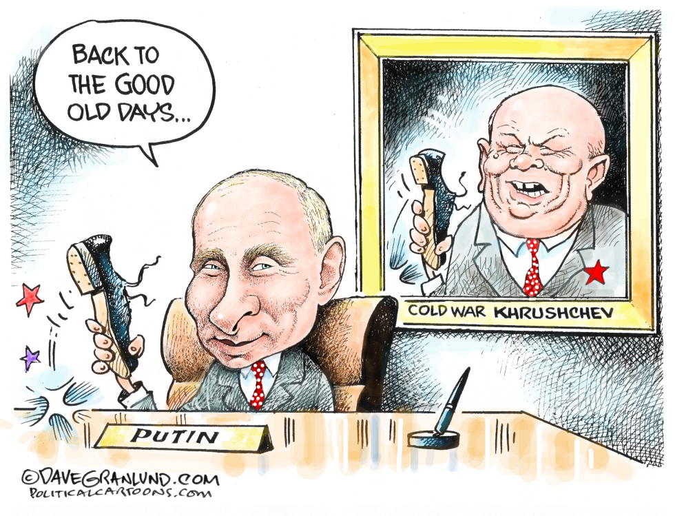 Putin back to Cold War