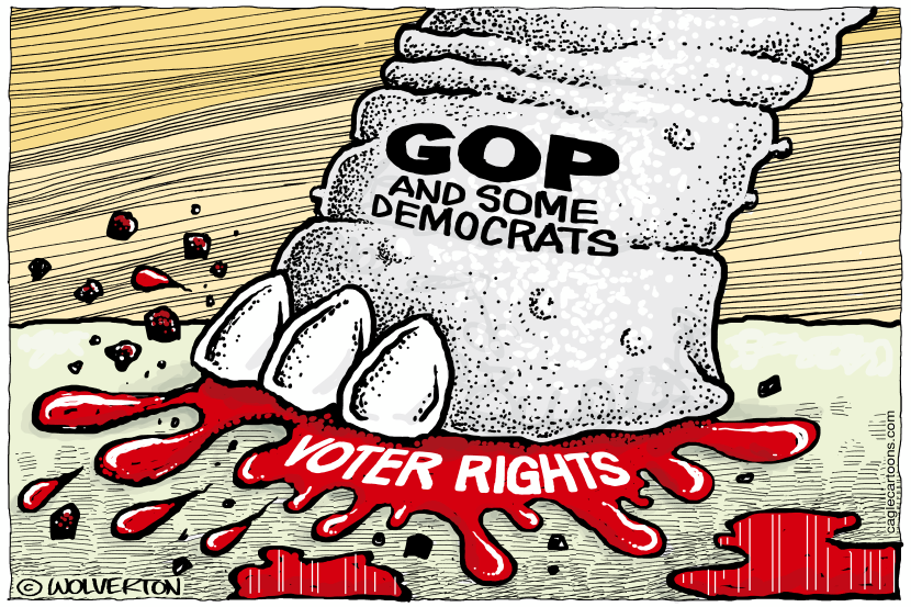 Voter Rights Crushed