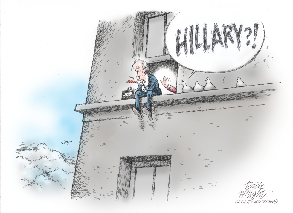Hillary Ready to Take Joe's Place