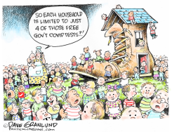 FREE COVID HOME TESTS by Dave Granlund