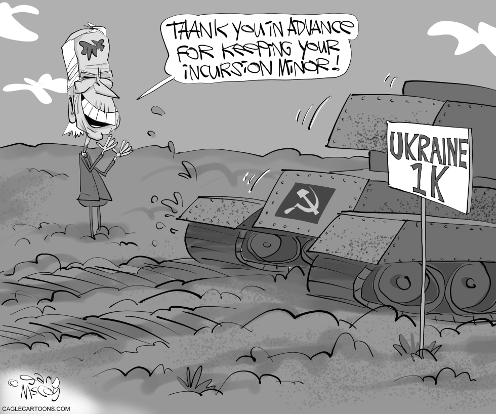 Biden Greets Russian Advance Into Ukraine With Thanks