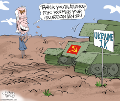 BIDEN WELCOMES RUSSIA by Gary McCoy