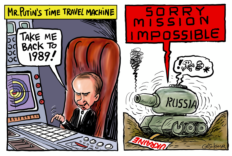 Putin's time travel machine