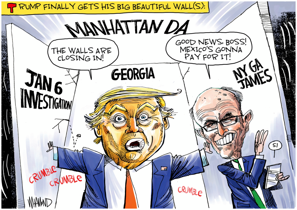 Walls closing in on Trump