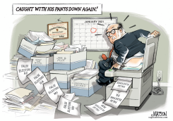 GIULIANI CAUGHT PRINTING FALSE ELECTORS by R.J. Matson