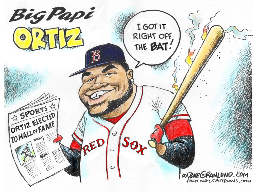 Ortiz to MLB Hall of Fame