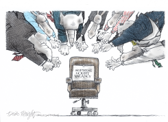 SUPREME COURT BATTLE by Dick Wright