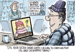 COLD IS RELATIVE by Joe Heller