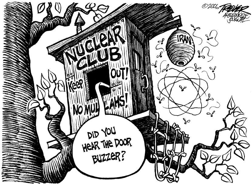 Iran Buzzing to Get in Nuke Club