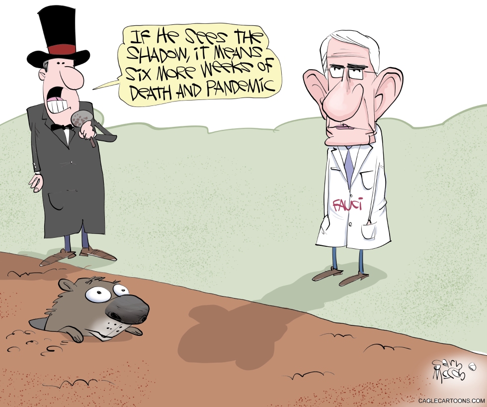 Groundhog and Fauci's Shadow
